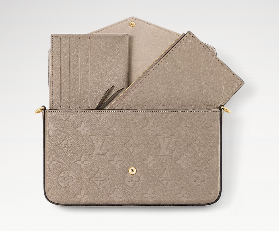 Pochette Félicie & Wallet included