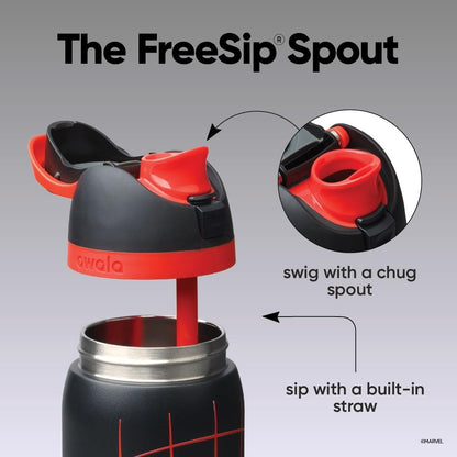 Limited Edition FreeSip Stainless Steel Water Bottle 32 oz