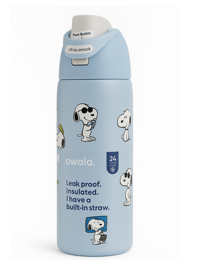 Snoopy FreeSip Bottle 32 Oz