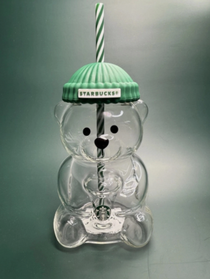 Bearista 20 Oz Glass Cold Cup