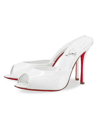 Me Dolly 100MM Leather Mules
